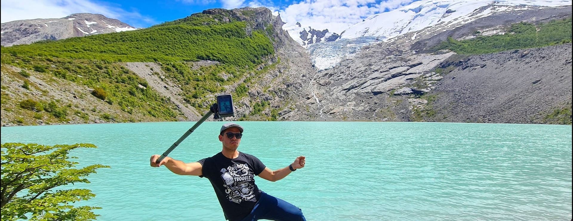 El Chaltén + Trek Glaciar Huemul 