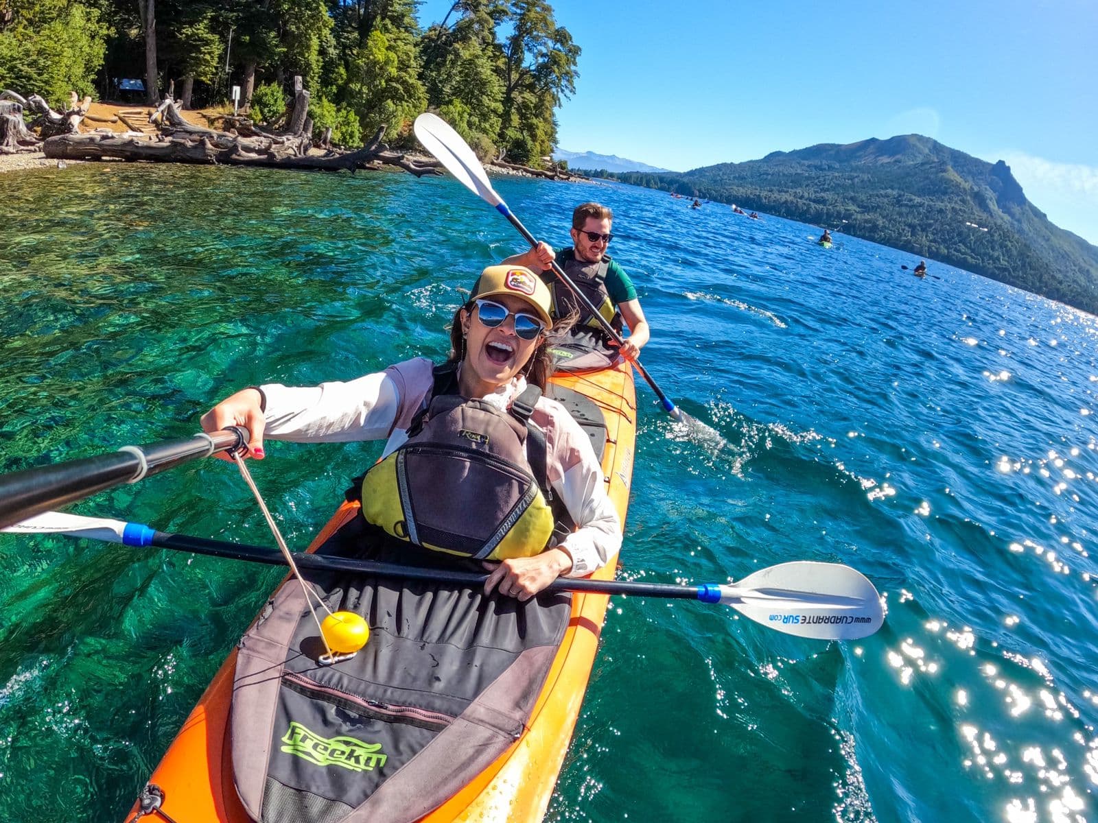 Kayak en Lago Gutiérrez
